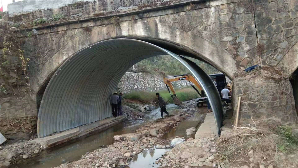 如何正確安裝拼裝金屬波紋涵管、鍍鋅波紋涵管